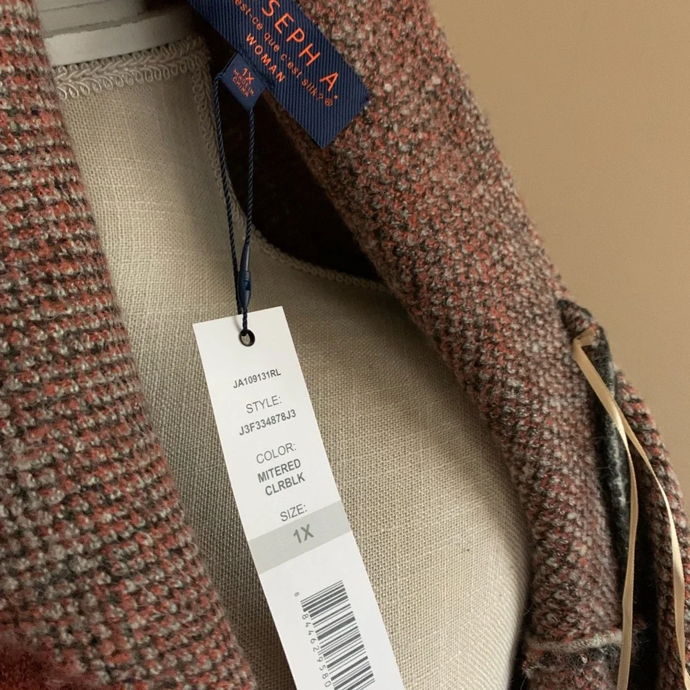 Color Block Coatigan Sweater Cardigan - Picture 6 of 10
